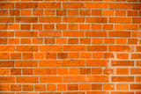 Brick Mural Wallpaper | Industrial Orange Terracotta Design