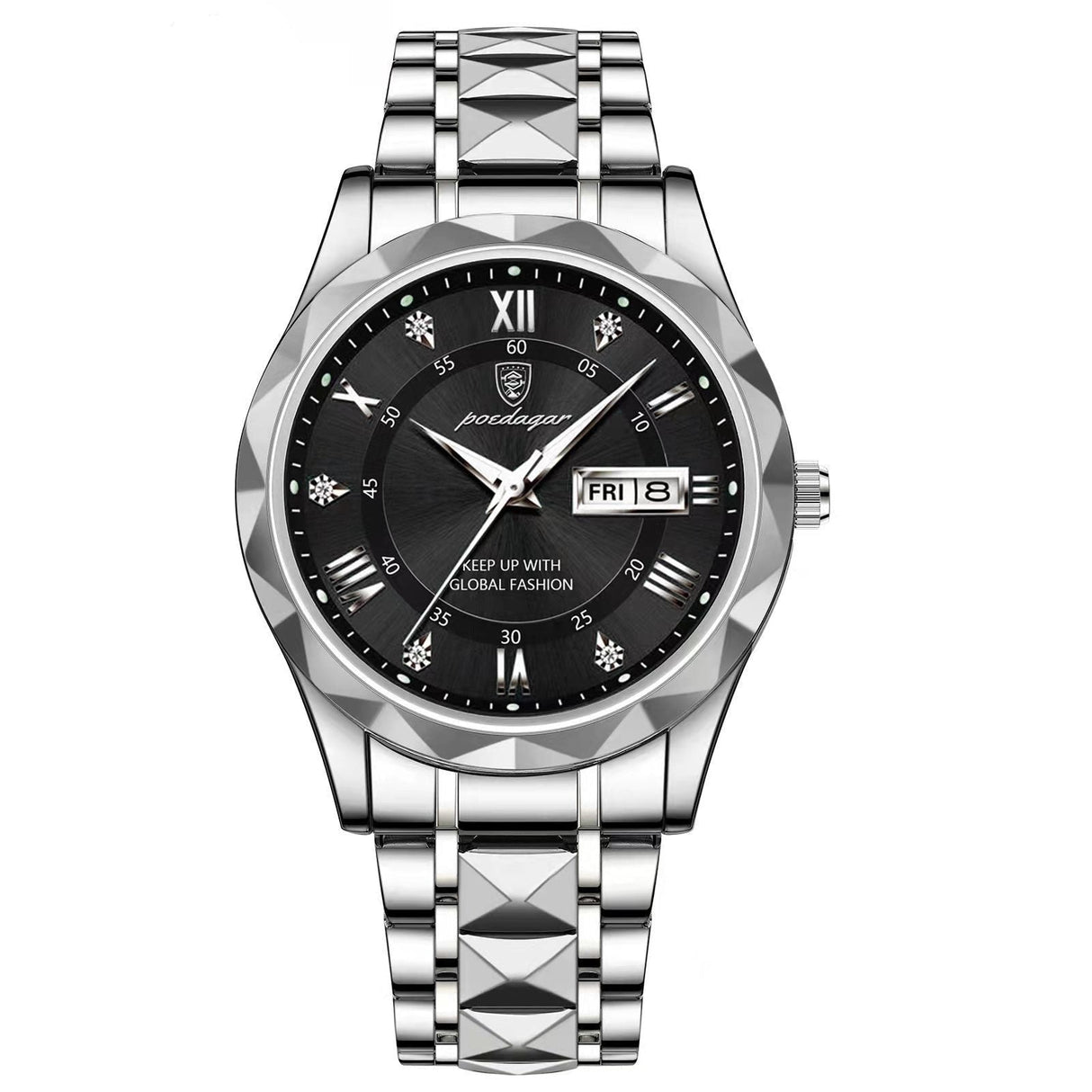 Luxury Mens Watch  Blue Dial Steel Two-Tone Design - Product detail 8