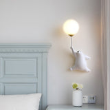 Bear Wall Light  Playful LED Lamp With Balloon - Product detail 4