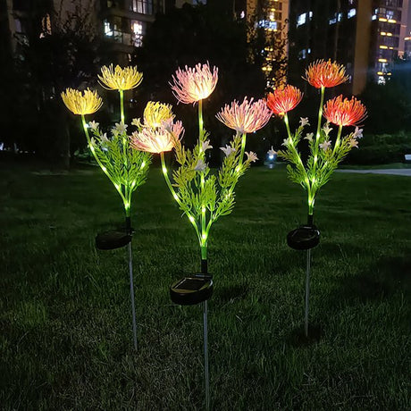 Solar Garden Light  Vibrant Flower LED Design - Product detail 8