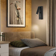 Modern LED Wall Light  Adjustable Black Metal With USB - Product showcase