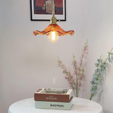 Floral Glass Pendant Light  Wavy Petal Design - Product detail 18