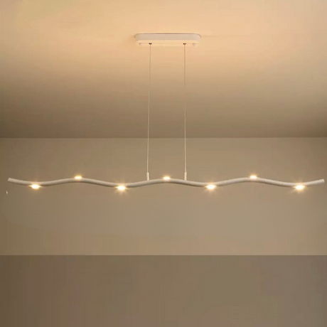 Modern LED Linear Pendant Light  Zigzag Aluminum Design - Product detail 12