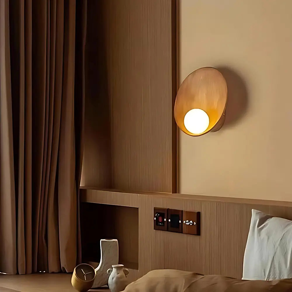 Modern Dome Wall Light  Rustic Copper Finish - Product detail 5