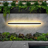 Modern Outdoor Wall Light  Black LED Weather-Resistant Design - Product detail 4