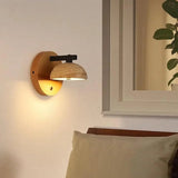 Modern Wall Sconce  Concrete Dome Metal Base - Product detail 4