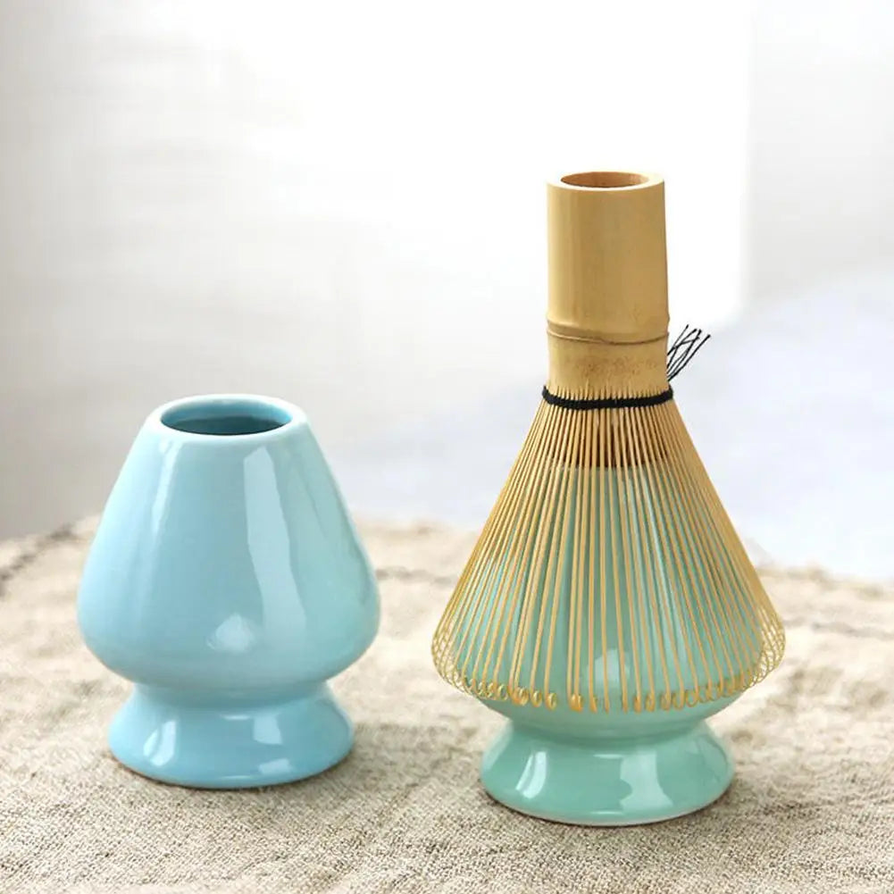 Traditional Matcha Tea Set  Bamboo Whisk and Accessories - Product example
