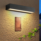 Modern Outdoor Wall Light  Black LED Garden Sconce - Product detail 4