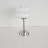 Modern Glass Table Lamp  Pink Double Ring Design - Product detail 7
