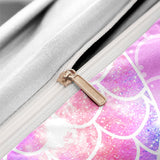 Mermaid Scale Duvet Cover  Ocean Dreams Cotton Bedding Set - Product detail 4