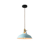 Industrial Pendant Light  Black Metal Dome Shade - Product detail 11