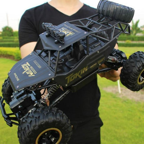Remote Control Monster Truck  4x4 Off-Road RC Vehicle with All-Terrain Tires - Product showcase