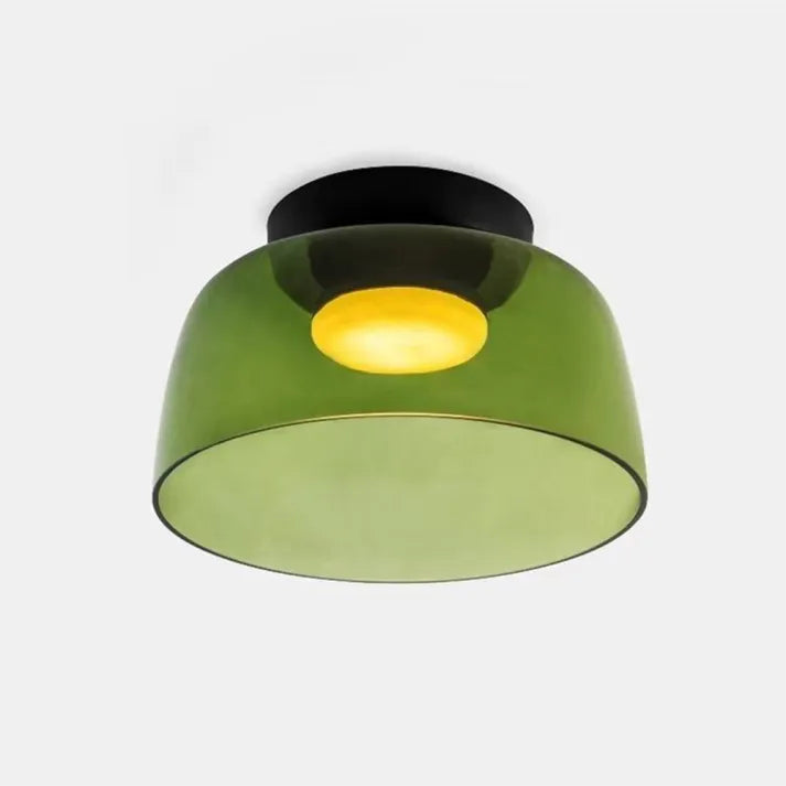 Modern Glass Ceiling Light  Layered Smoke Shade Design - Product detail 38
