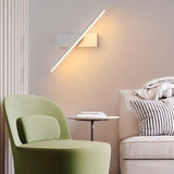 Modern LED Wall Light  Black Gold Rotatable Design - Detailed view