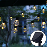 Solar String Lights  Outdoor LED Bulb Garland - Product example