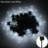 Solar String Lights  Outdoor LED Bulb Garland - Product detail 7