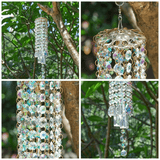 Crystal Garden Wind Chime  Rainbow Prism Suncatcher Design - Product example