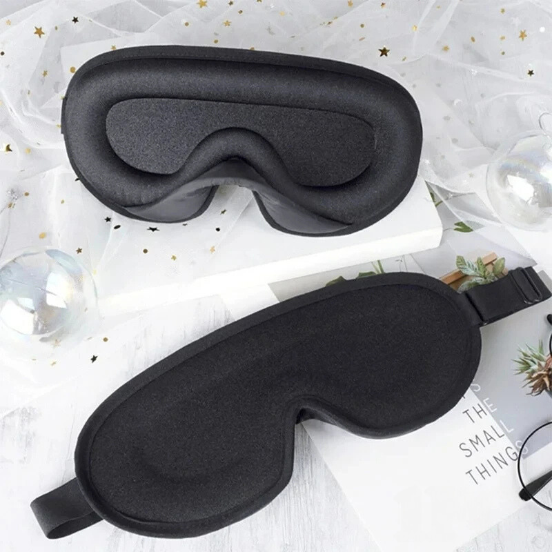 3D Memory Foam Sleep Mask  Ergonomic Light Blocking Design - Product detail 14
