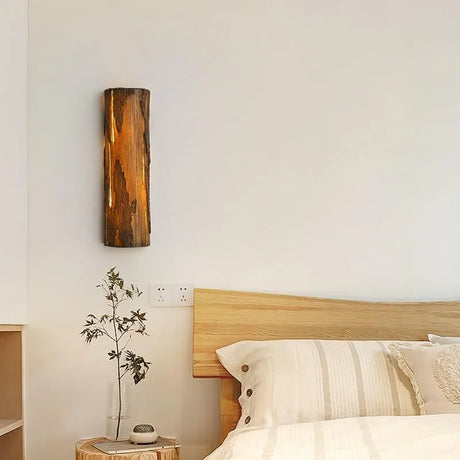Modern Outdoor Wall Light  Textured Bronze LED Sconce - Product example
