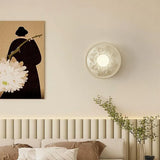 French Wall Lamp  Ornate Resin Medallion Design - Product detail 6
