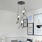 Modern Pendant Light  Playful Iron Figure Design - Product detail 9
