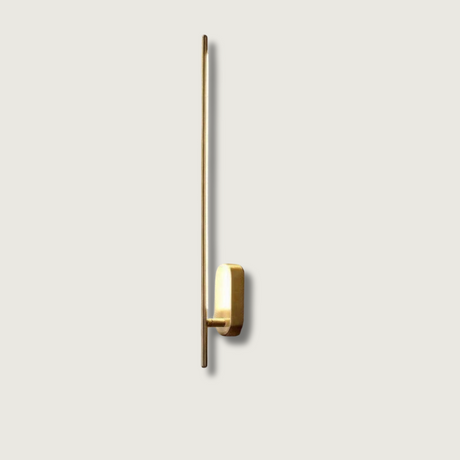Modern LED Wall Light  Minimalist Gold Linear Sconce - Product showcase