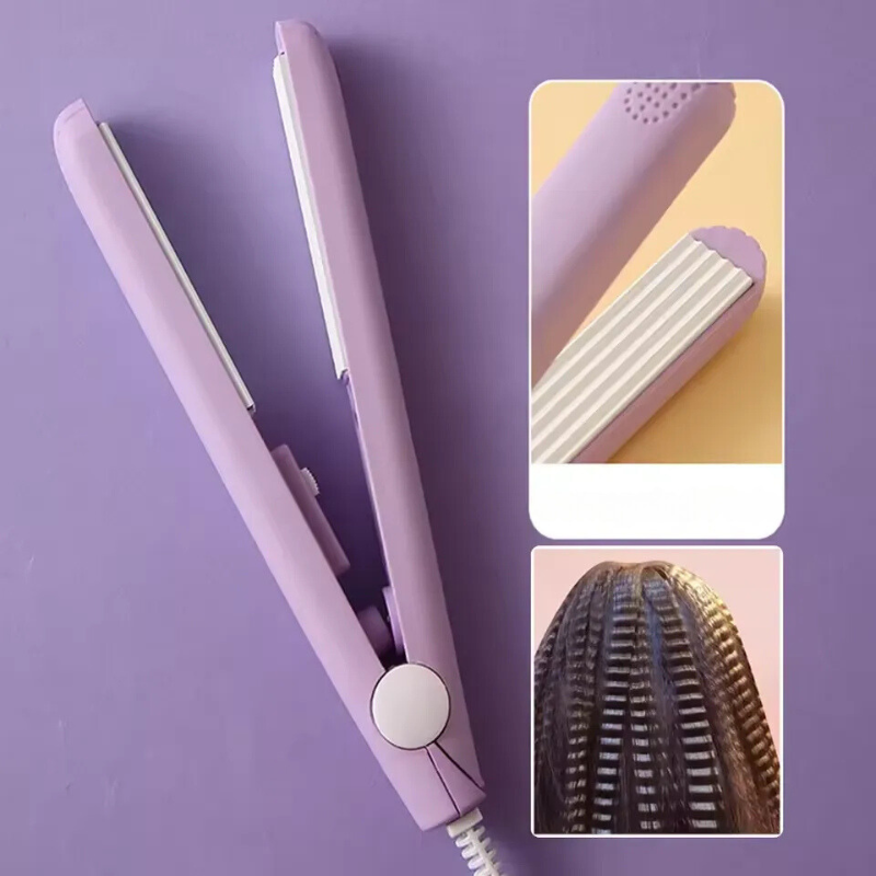 Mini Hair Crimper  Flat Iron  Ceramic Tourmaline Plates - Product detail 4