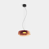 Nordic Glass Pendant Light  Layered Green Shade Design - Product detail 10