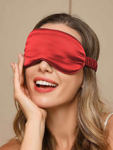 Luxury Sleep Eye Mask  Pure Mulberry Silk With Ruffle Trim - Product detail 16