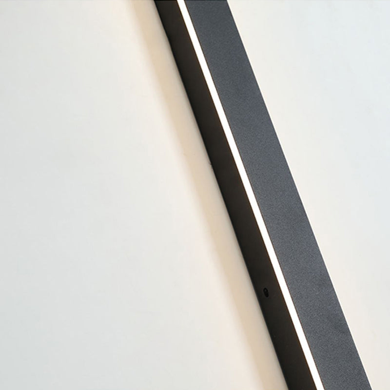 Modern LED Wall Light  Black Metal 80cm Linear Design - Product detail 20