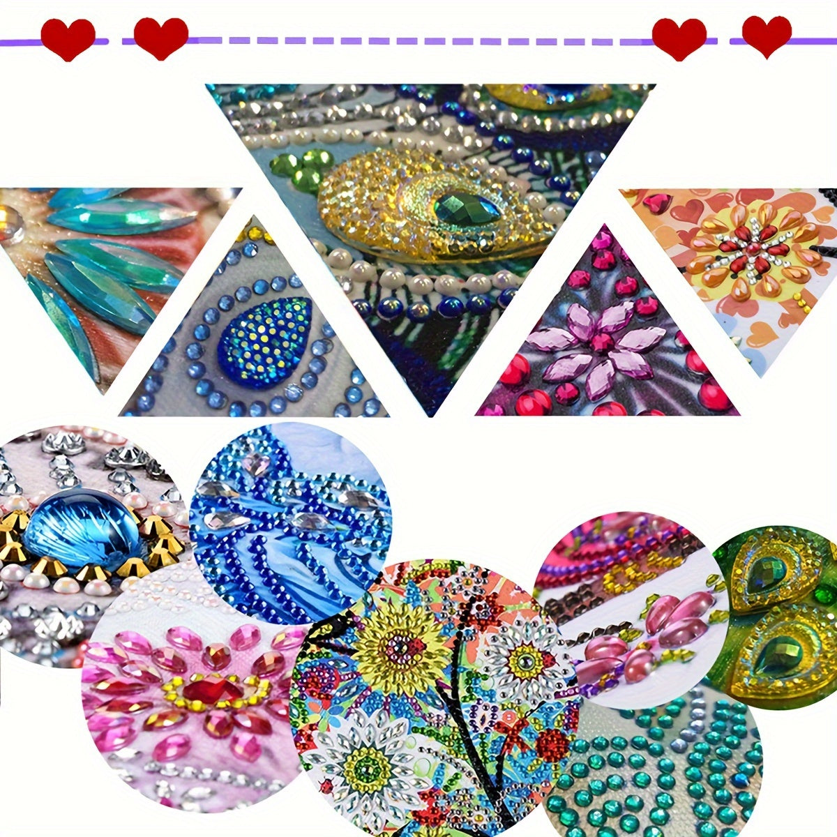 Winter Owl Diamond Art  Crystal Snowflake Design - Product detail 5