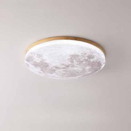 Modern LED Ceiling Light  Natural Wood Frame Design - Product detail 8