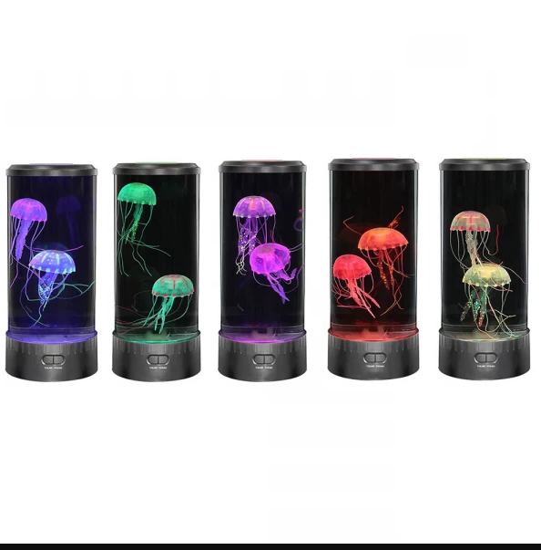 LED Jellyfish Night Light  Color Changing Mood Lamp - Product detail 5