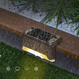 Solar LED Outdoor Wall Light  Weather-Resistant Garden Lighting - Detailed view