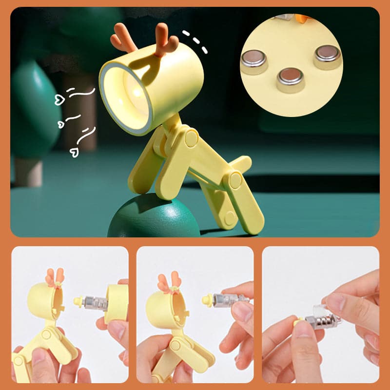 Kids LED Night Light  Puppy Design Table Lamp - Product detail 5