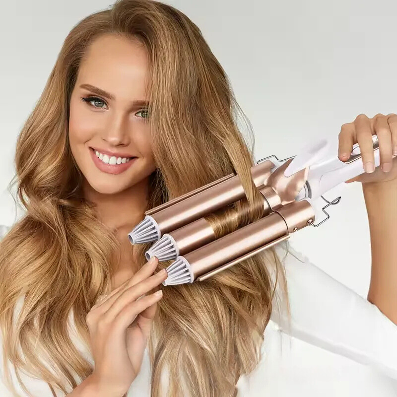 Professional Hair Waver Iron  Triple Barrel Wave Styler - Product example