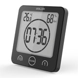 Digital Bathroom Clock  LCD Temperature Humidity Display - Product detail 6