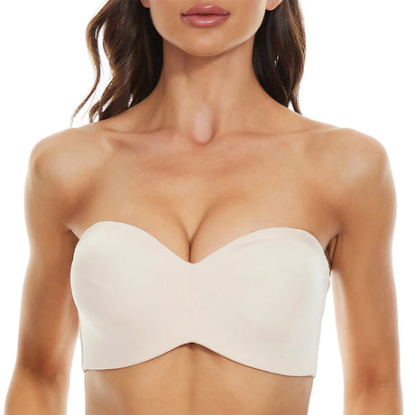 Seamless Bandeau Bra  Versatile Strapless Support - Product detail 12