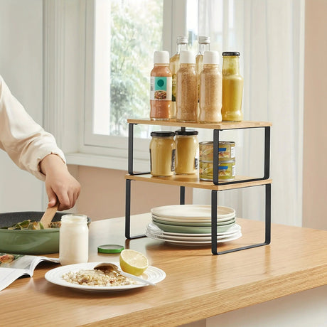 Kitchen Storage Rack  3-Tier Counter Organizer - Product detail 7