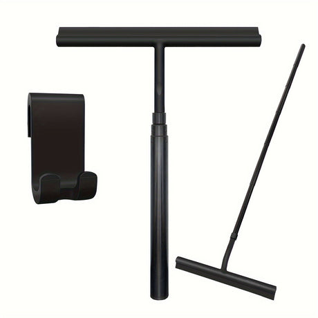 Shower Squeegee Tool  Telescopic Handle 120cm Wall  Floor Cleaner - Product showcase