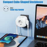 Smart Power Socket Cube  5-Port Electric Outlet Extension - Detailed view