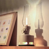 Vintage LED Lantern  Rechargeable Glass Ambient Light - Product detail 8
