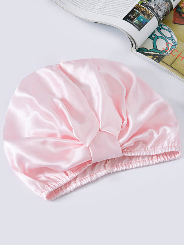 Silk Sleep Turban  Pure Mulberry Hair Protection Cap - Product detail 4