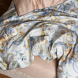 Egyptian Cotton Duvet Set  Paisley Floral Pattern - Detailed view