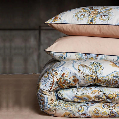 Egyptian Cotton Duvet Set  Paisley Floral Pattern - Product example