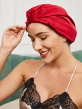 Silk Sleep Turban  Pure Mulberry Hair Protection Cap - Product detail 9