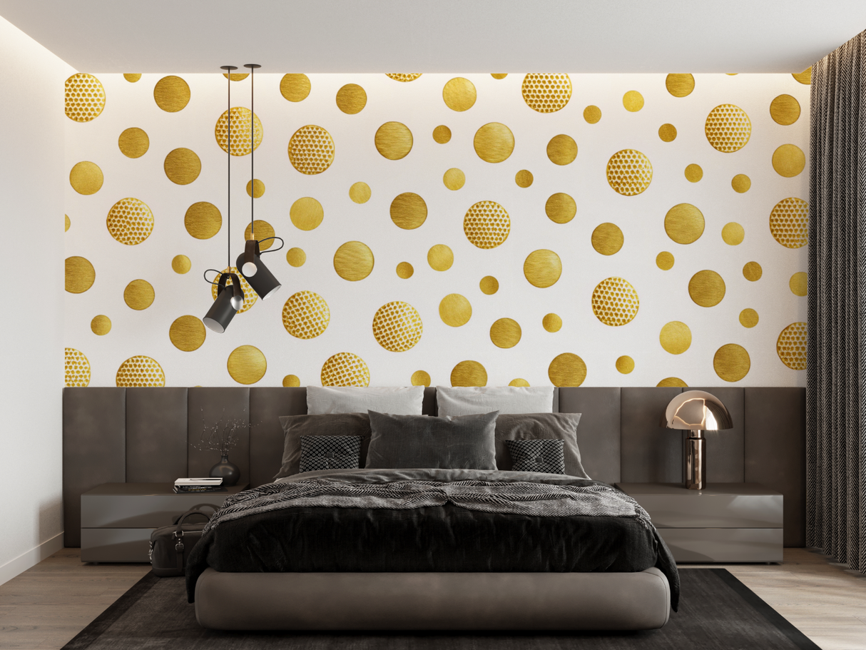 Industrial Mural Wallpaper | Steampunk Gears and Metal Design