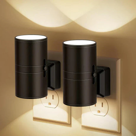 Modern Touch Wall Lamp  LED Adjustable Brightness Black - Product showcase