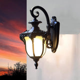 Victorian Outdoor Wall Light  Cast Iron Lantern Design - Product detail 5