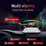 Smart Car HUD Display  GPS Navigation Projector With Speed Monitor - Product detail 5